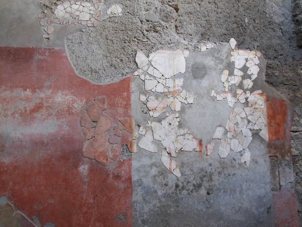 I.6.7 Pompeii. December 2006. West wall of atrium.