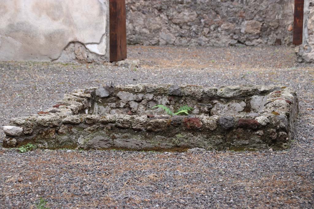 I.6.9 Pompeii. October 2020. Impluvium in atrium, looking south. Photo courtesy of Klaus Heese.