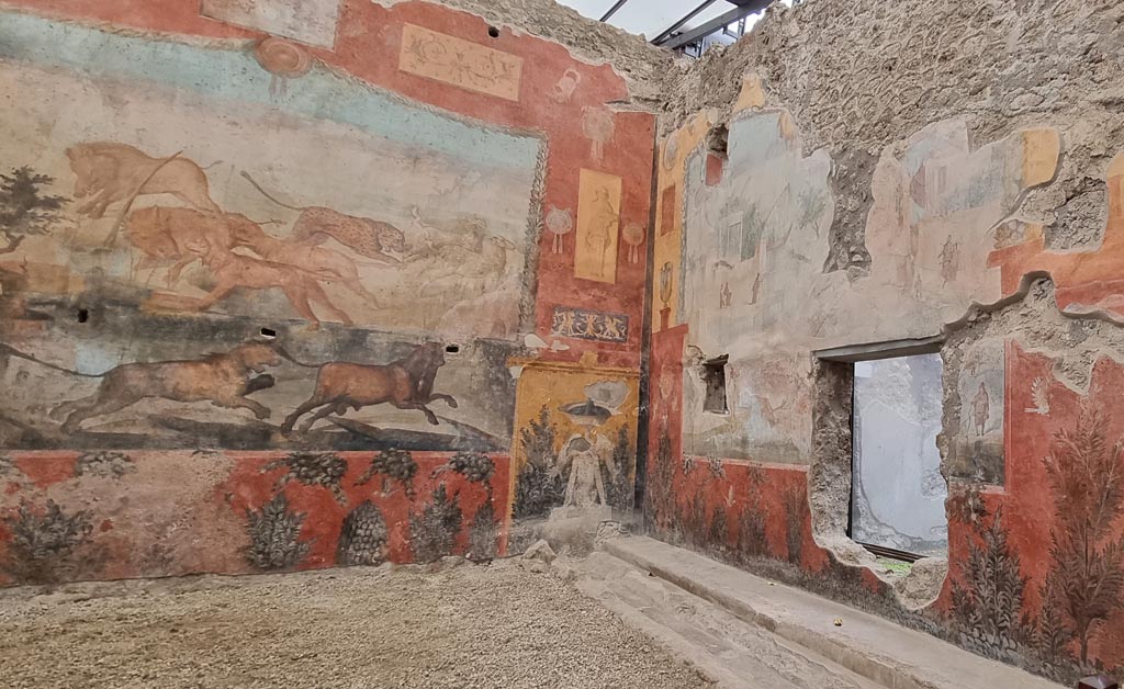 I.6.15 Pompeii. December 2023. Room 9, looking towards north-east corner. Photo courtesy of Miriam Colomer.