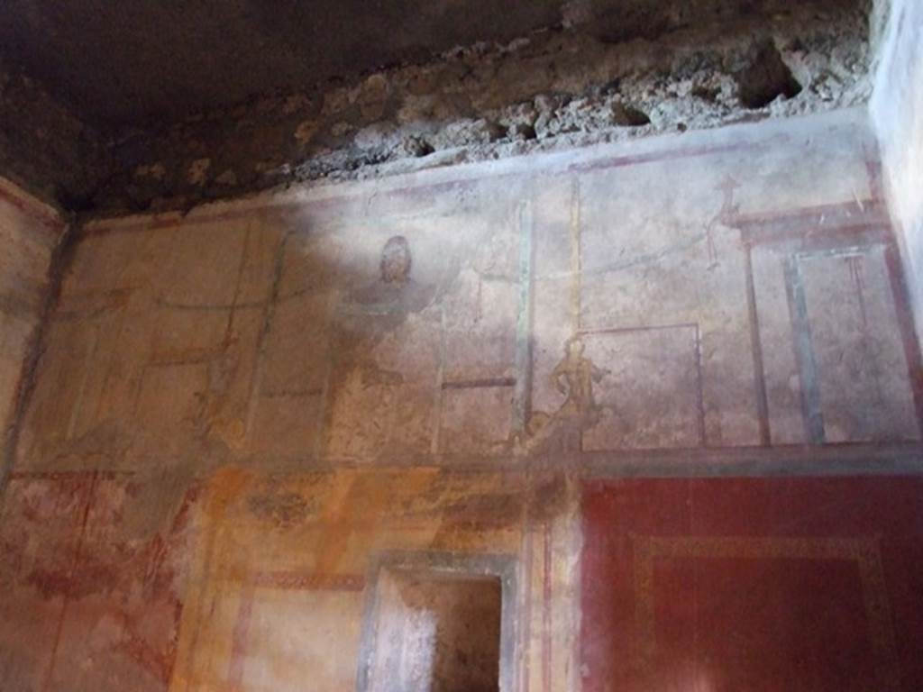 I.10.11 Pompeii.  March 2009.  Room 9.  Cubiculum.  North wall.  
