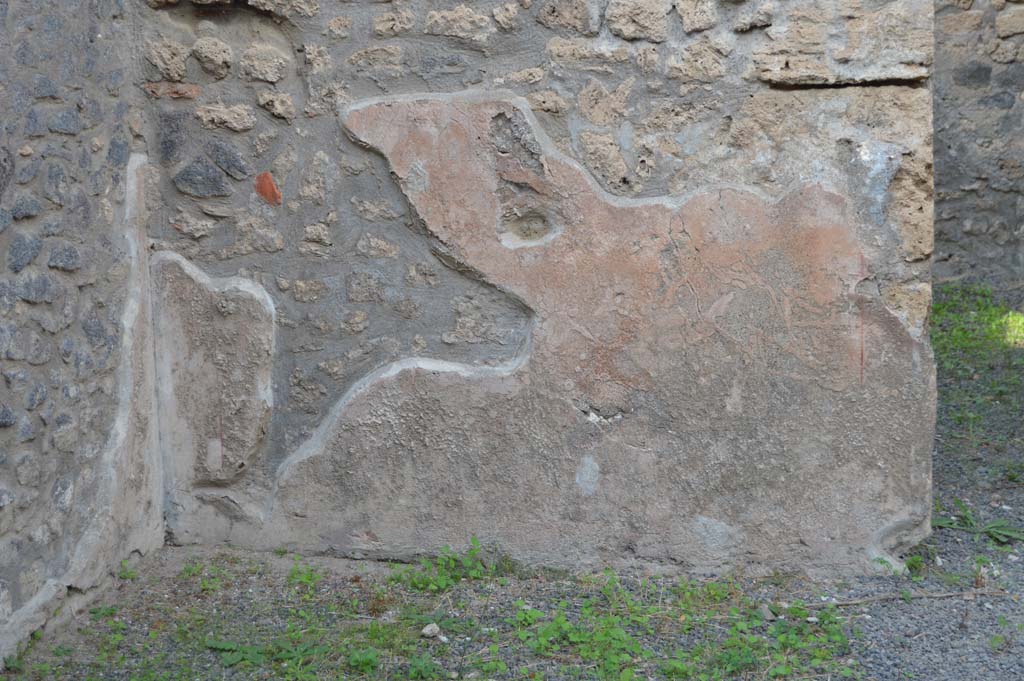 I.11.11 Pompeii. October 2017. North-west corner and north wall of bar-room.
Foto Taylor Lauritsen, ERC Grant 681269 DÉCOR.
