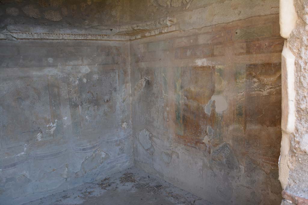 I.13.2 Pompeii. October 2019. South wall of second room on left (east) side of atrium
Foto Annette Haug, ERC Grant 681269 DÉCOR.
