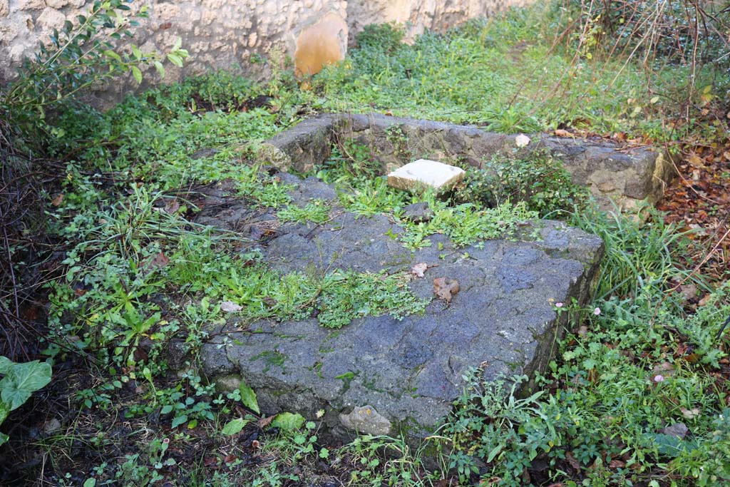 I.21.3 Pompeii. December 2018. Triclinium. Photo courtesy of Aude Durand.