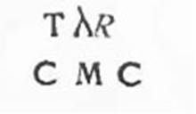 Inscription, written in black.
Della Corte suggests comparison with C(aio) Muttio C(ai) l(iberto) / Capitoni / Muttia C(ai) l(iberta) Salvia / viro suo      [CIL X 1073]
