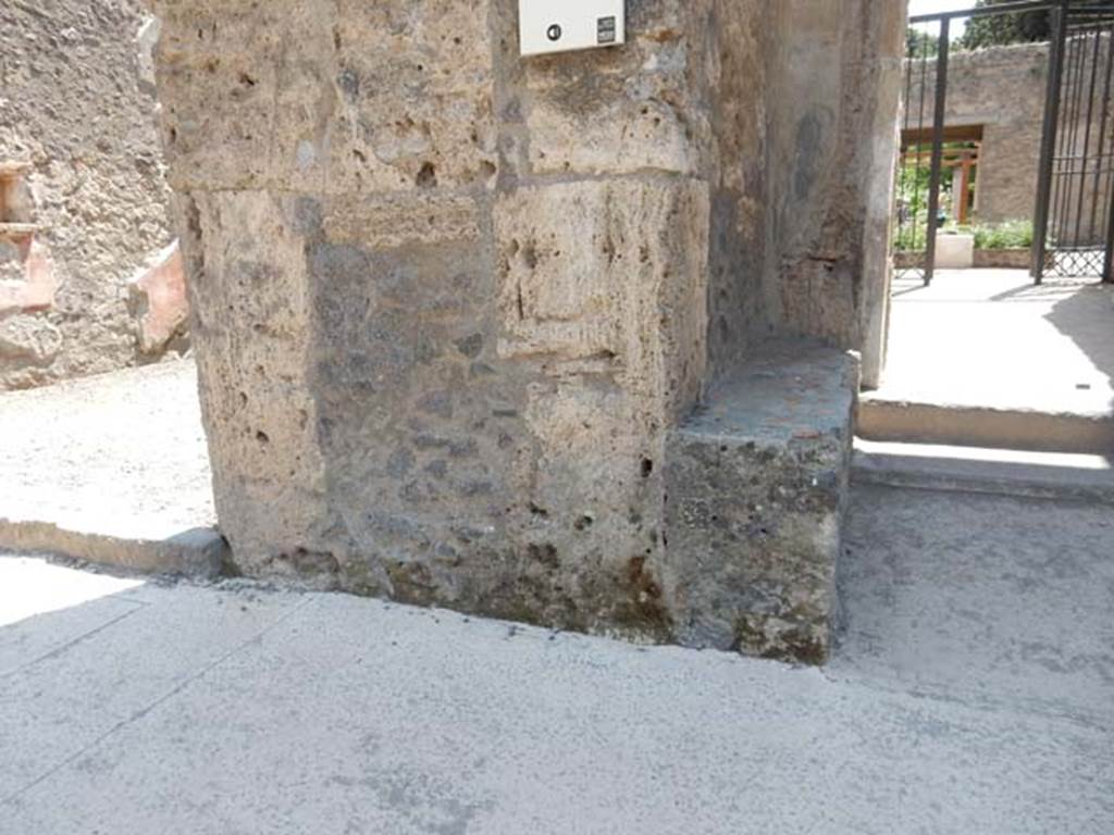 II.2.2 Pompeii. May 2016. Front east façade of entrance doorway. Photo courtesy of Buzz Ferebee.

