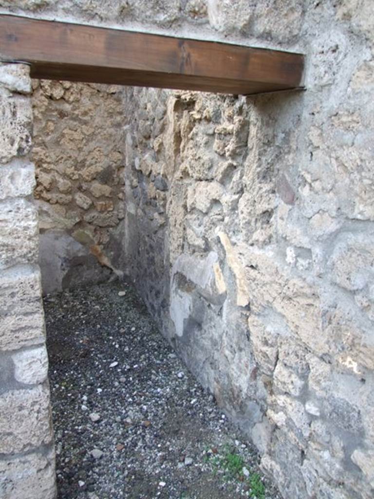 V.2.10 Pompeii. December 2007. Doorway to room 2.