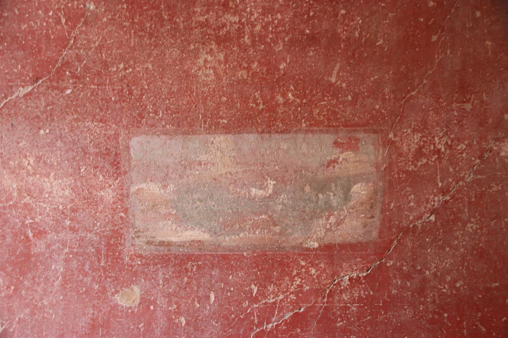 V.2.i Pompeii.  October 2023. Corridor 10, wall painting of maritime landscape from west wall. Photo courtesy of Klaus Heese.