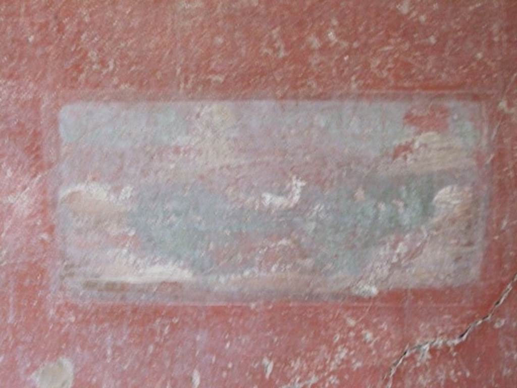 V.2.i Pompeii. December 2007.  Room 10, detail of wall painting of maritime landscape from west wall in corridor.
