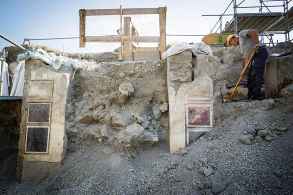 V.2.15 Pompeii. May 2018. Room A16 under excavation.
Photograph © Parco Archeologico di Pompei.
