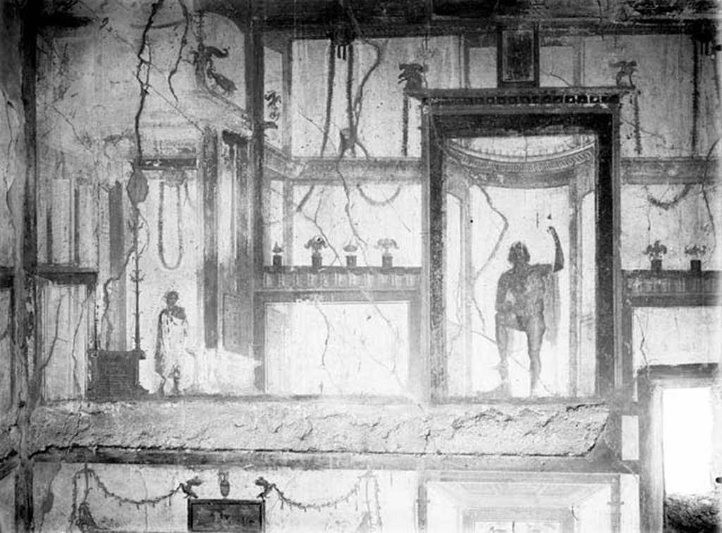 231670 Bestand-D-DAI-ROM-W.258.jpg
VI.9.6 Pompeii. W.258. Room 16, painted decoration from west wall.
Photo by Tatiana Warscher. With kind permission of DAI Rome, whose copyright it remains. 
See http://arachne.uni-koeln.de/item/marbilderbestand/231670 
