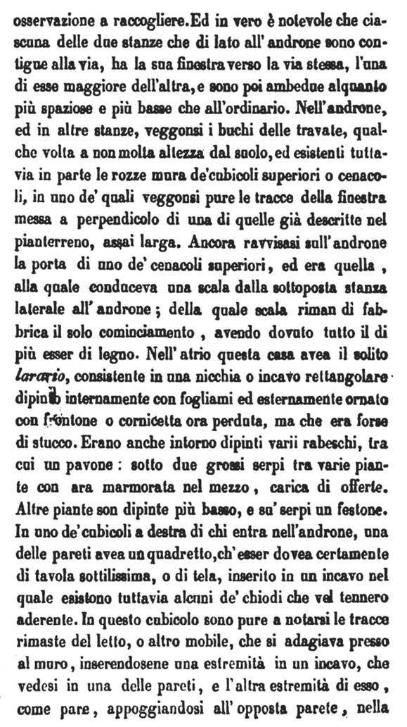 See Bullettino Archeologico Napoletano, Anno Primo, 1843, Napoli: Tipografia Tramater, No. IX, I Maggio 1843, p.65.