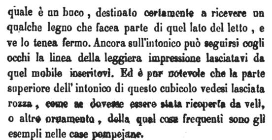 See Bullettino Archeologico Napoletano, Anno Primo, 1843, Napoli: Tipografia Tramater, No. IX, I Maggio 1843, p.66.