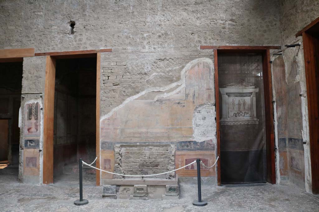 VI.15.1 Pompeii. December 2018. Looking towards north wall at east end. Photo courtesy of Aude Durand.