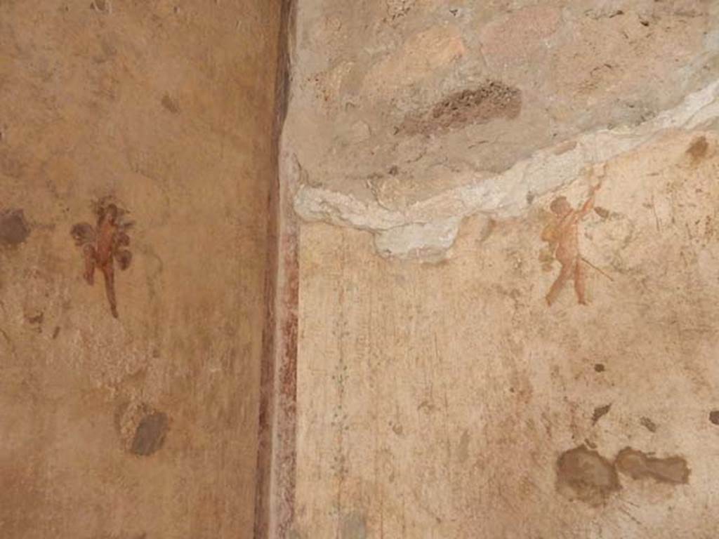 VI.15.1 Pompeii. May 2017. Cupids in south-east corner. Photo courtesy of Buzz Ferebee.