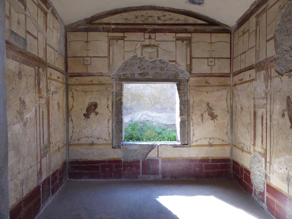 VI.16.7 Pompeii. September 2015. Room Q, looking towards west wall.
Foto Annette Haug, ERC Grant 681269 DÉCOR.
