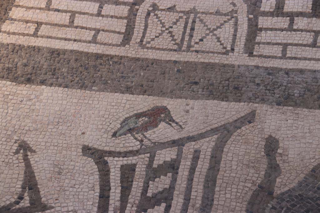 VII.1.40 Pompeii. May 2005. Mosaic in entrance corridor.