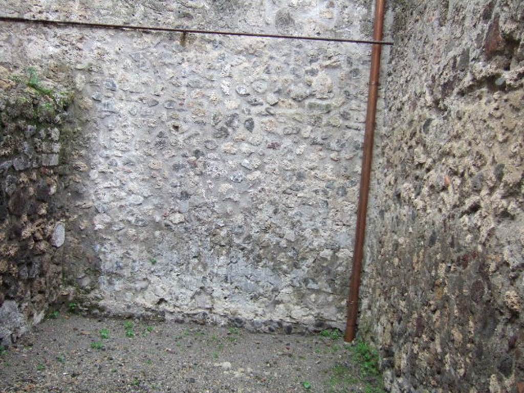 VII.1.46 Pompeii. December 2005. South wall of cubiculum b.