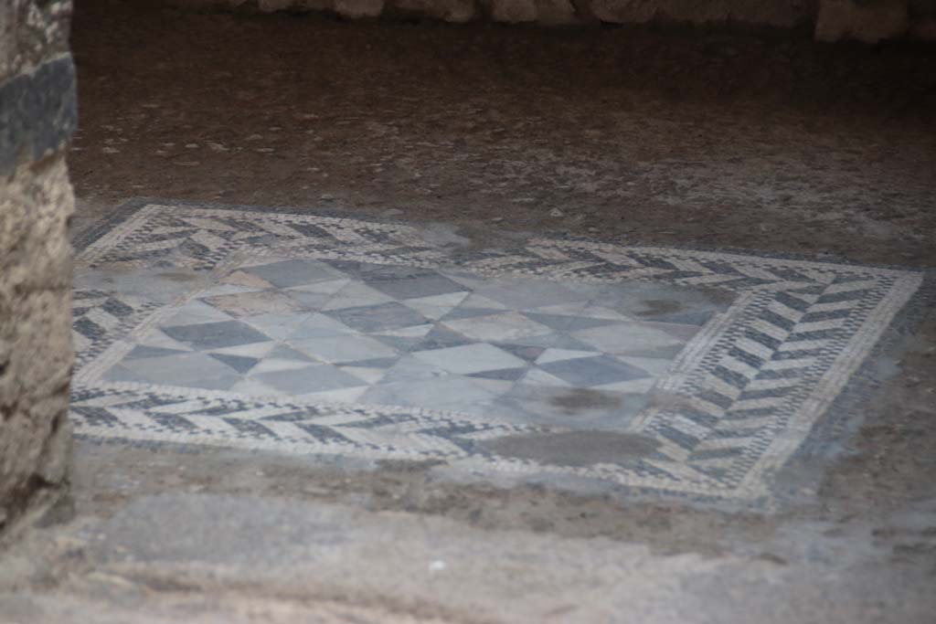VII.2.45 Pompeii, September 2017. Flooring from cubiculum in centre of east side of atrium. Photo courtesy of Klaus Heese. 