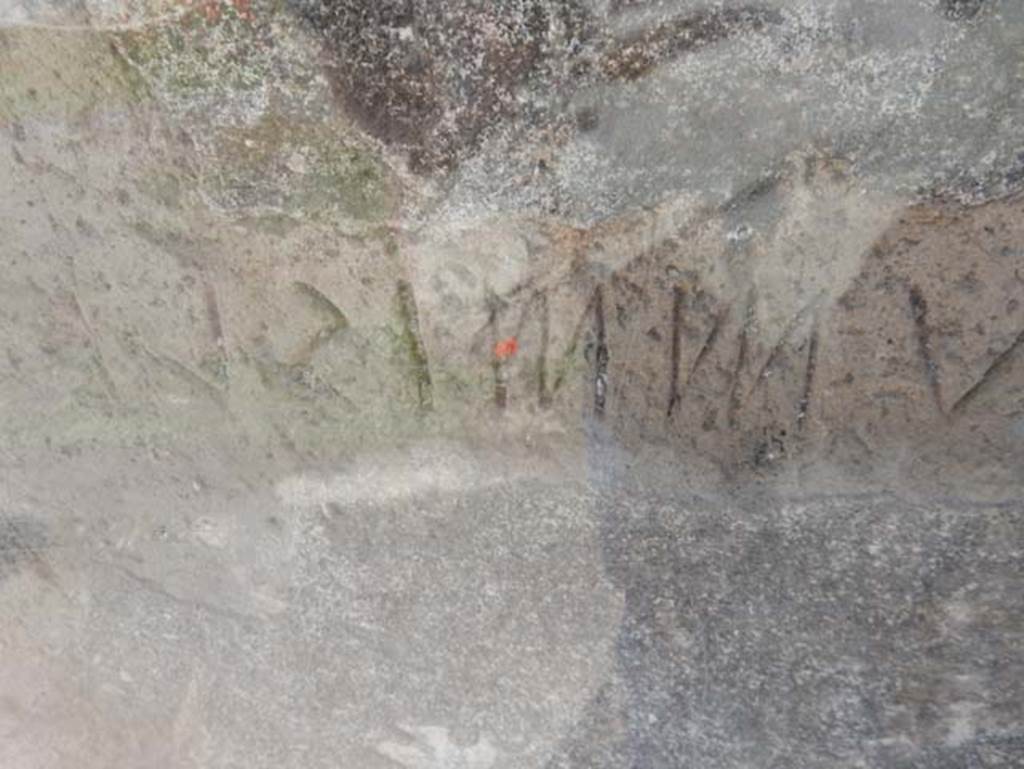 VII.7.32 Pompeii.  December 2019. Detail of part of inscription. Photo courtesy of Giuseppe Ciaramella.
