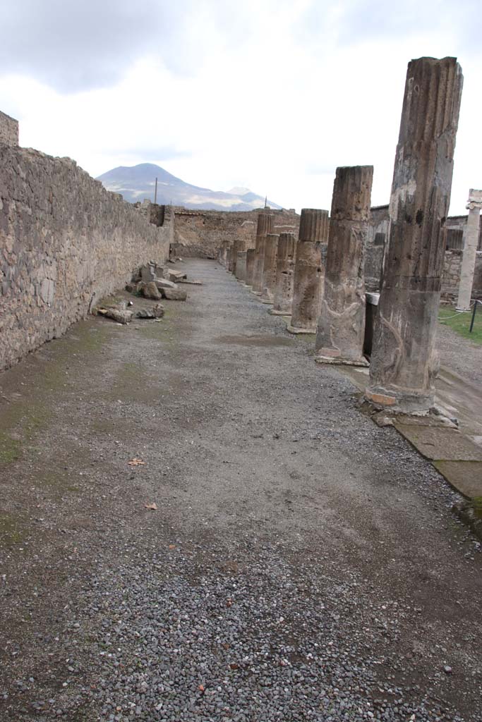 VII.7.32, Pompeii. September 2018. Looking south along west side.
Foto Anne Kleineberg, ERC Grant 681269 DÉCOR.
