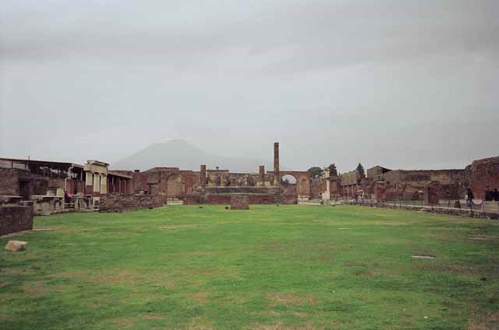 VII.8 Pompeii Forum. January 2009. Looking north. Photo courtesy of Rick Bauer.