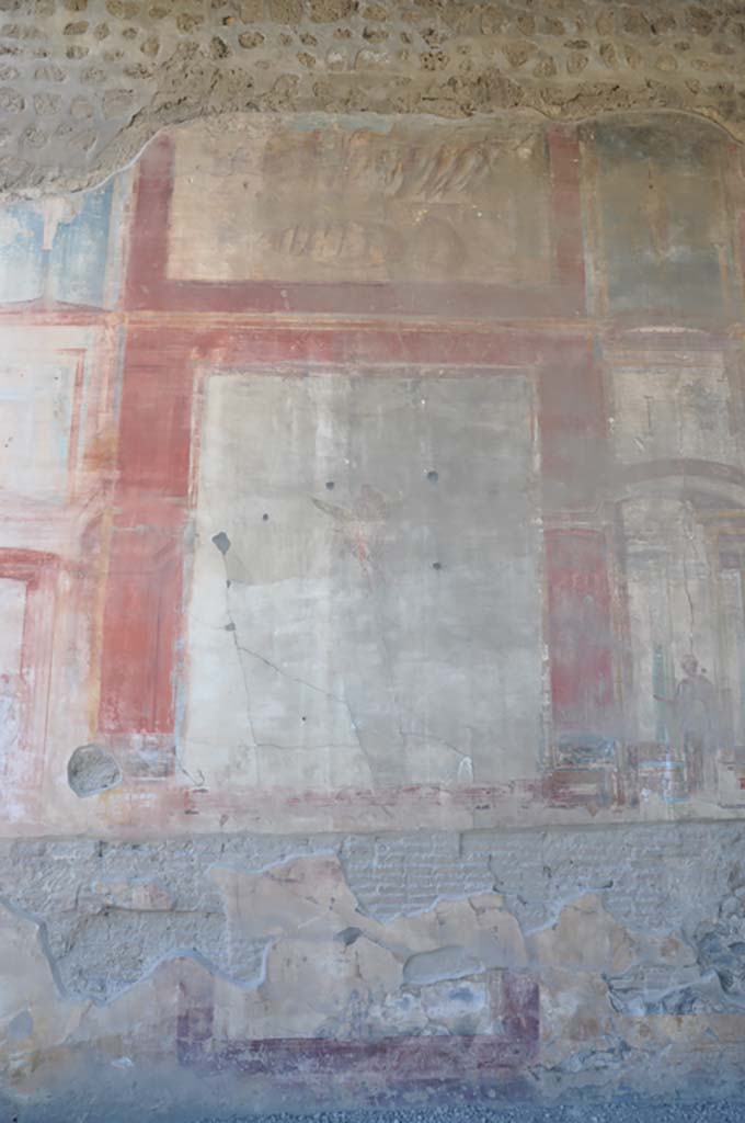 VII.9.7/8 Pompeii. July 2017. West wall.
Foto Annette Haug, ERC Grant 681269 DÉCOR.
