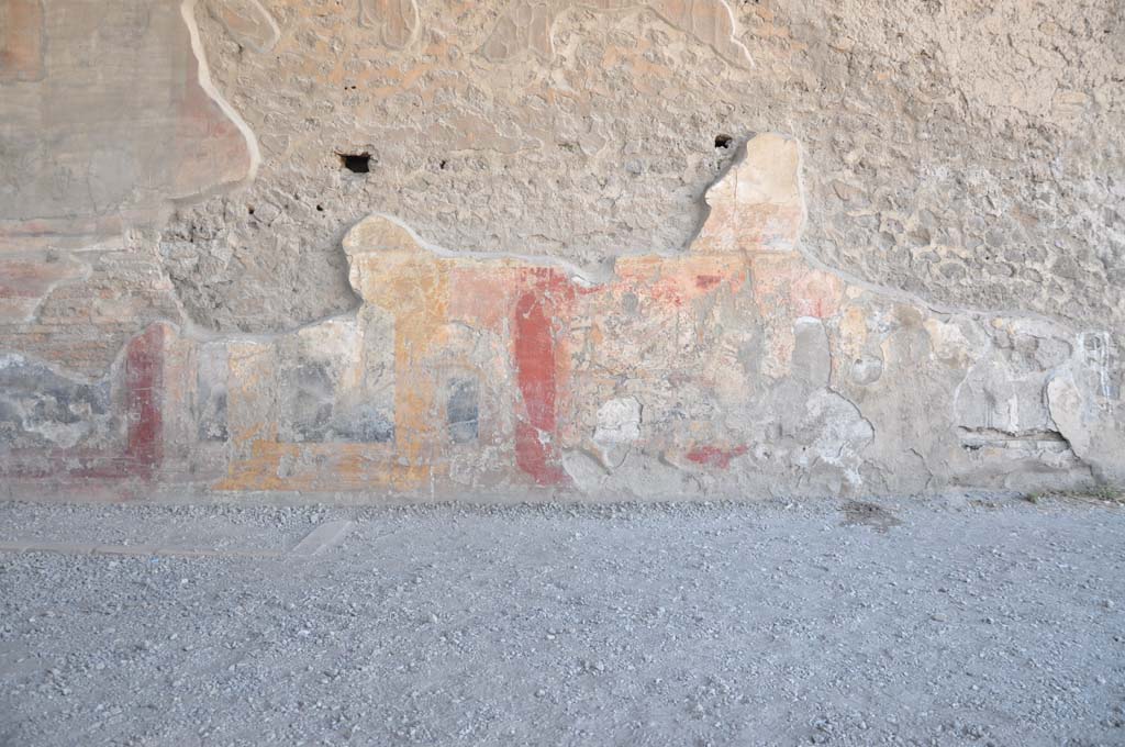 VII.9.7/8 Pompeii. July 2017. Lower north wall.
Foto Annette Haug, ERC Grant 681269 DÉCOR.
