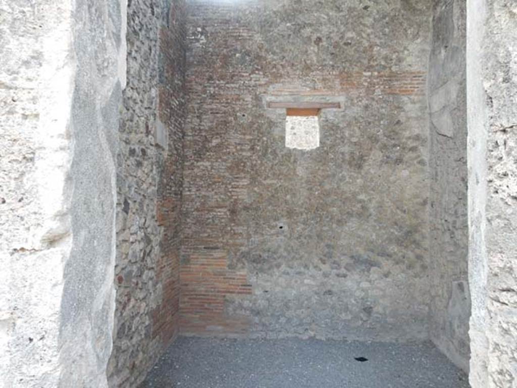 VII.15.2 Pompeii.  September 2005.  Doorways on west side of Atrium looking north.