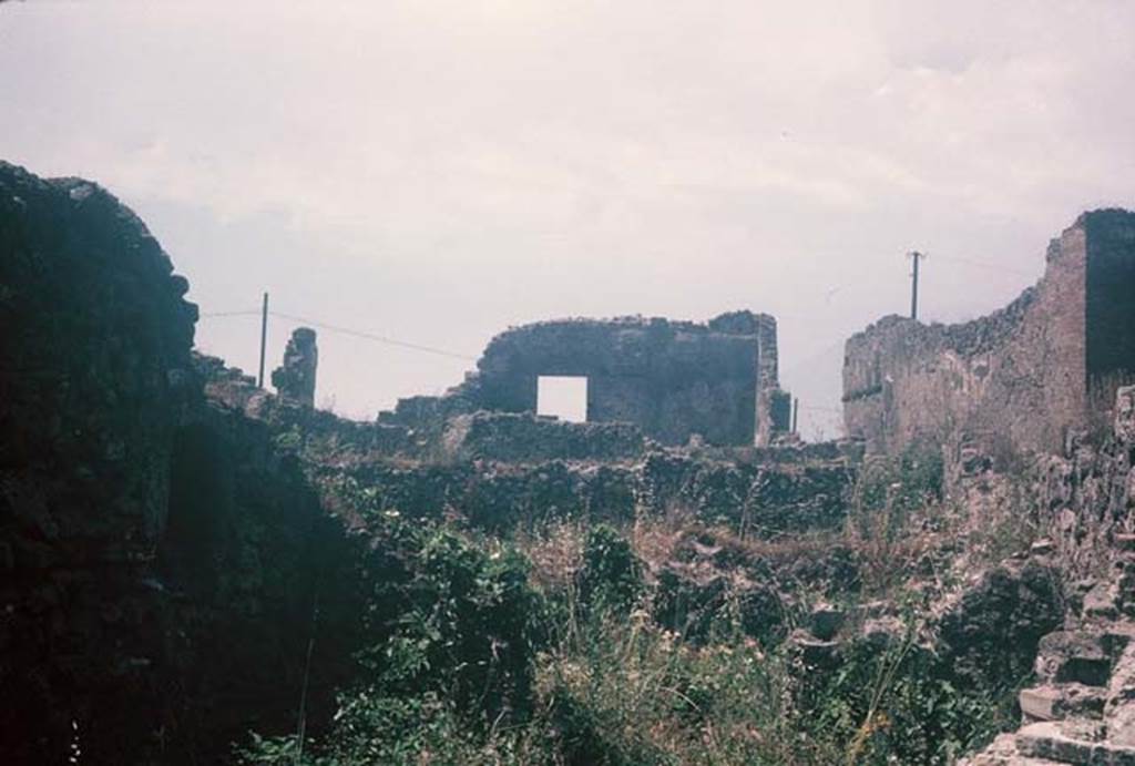 VII.16.9, Pompeii. August 1965. Looking north across area. Photo courtesy of Rick Bauer.