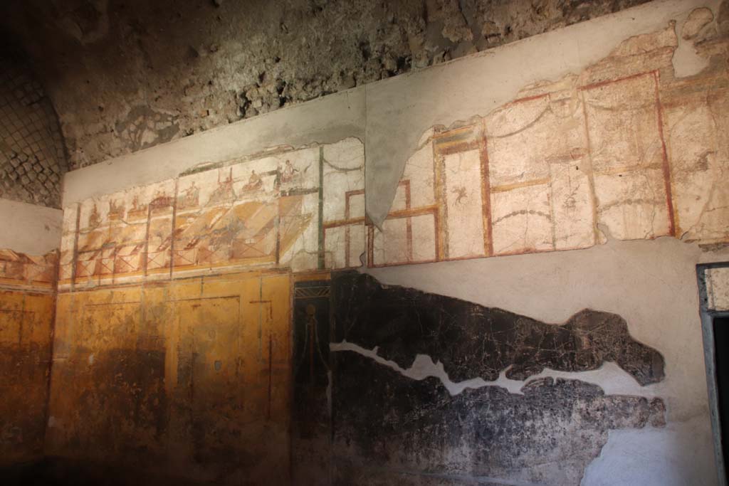 VII.16.a Pompeii. October 2020. Room 7, apodyterium or changing room, looking towards south wall. Photo courtesy of Klaus Heese.