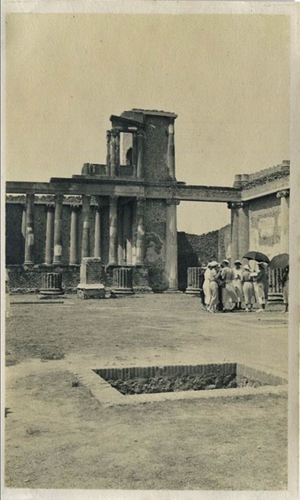 VIII.1.1 Pompeii. 1953 photo of west end. Photo courtesy of Rick Bauer.