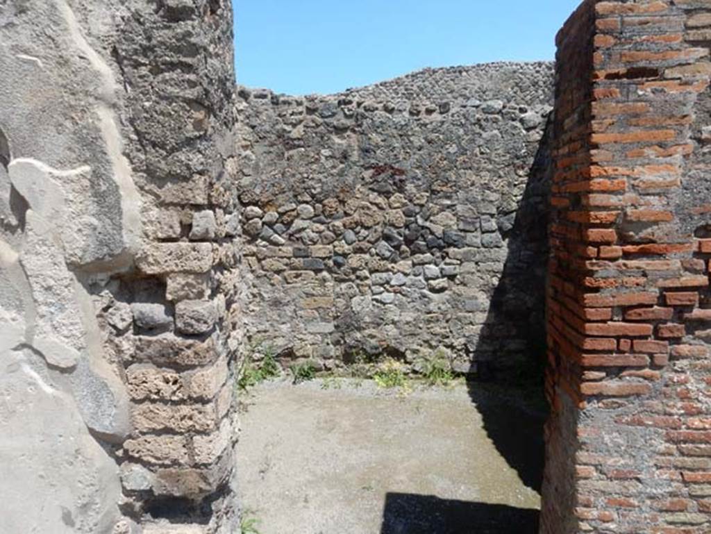 VIII.2.3 Pompeii. May 2018. Looking east into cubiculum in north-east corner on east side of atrium. Photo courtesy of Buzz Ferebee.
