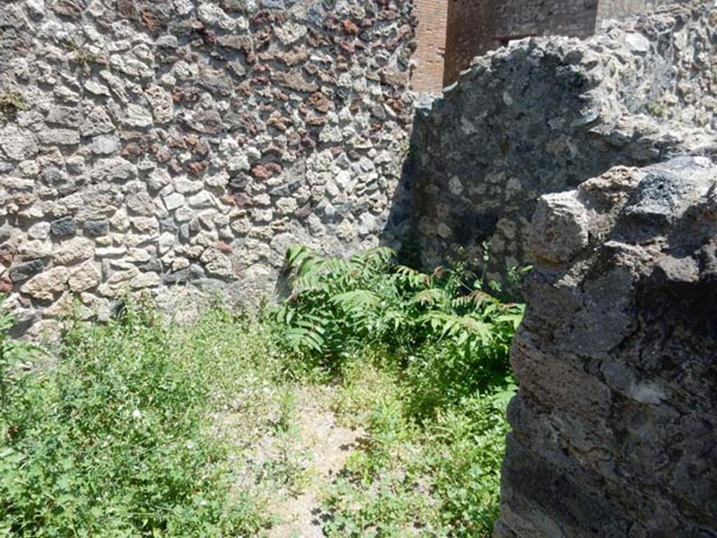 VIII.2.3 Pompeii. May 2018. Small room at end of corridor, looking through doorway towards east wall and south-east corner. 
Photo courtesy of Buzz Ferebee.
