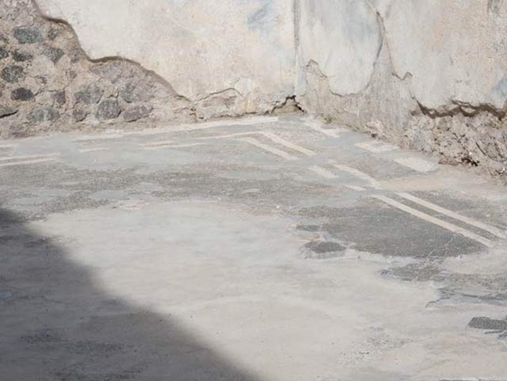 VIII.2.14 Pompeii. May 2017. Flooring near south wall. Photo courtesy of Buzz Ferebee.