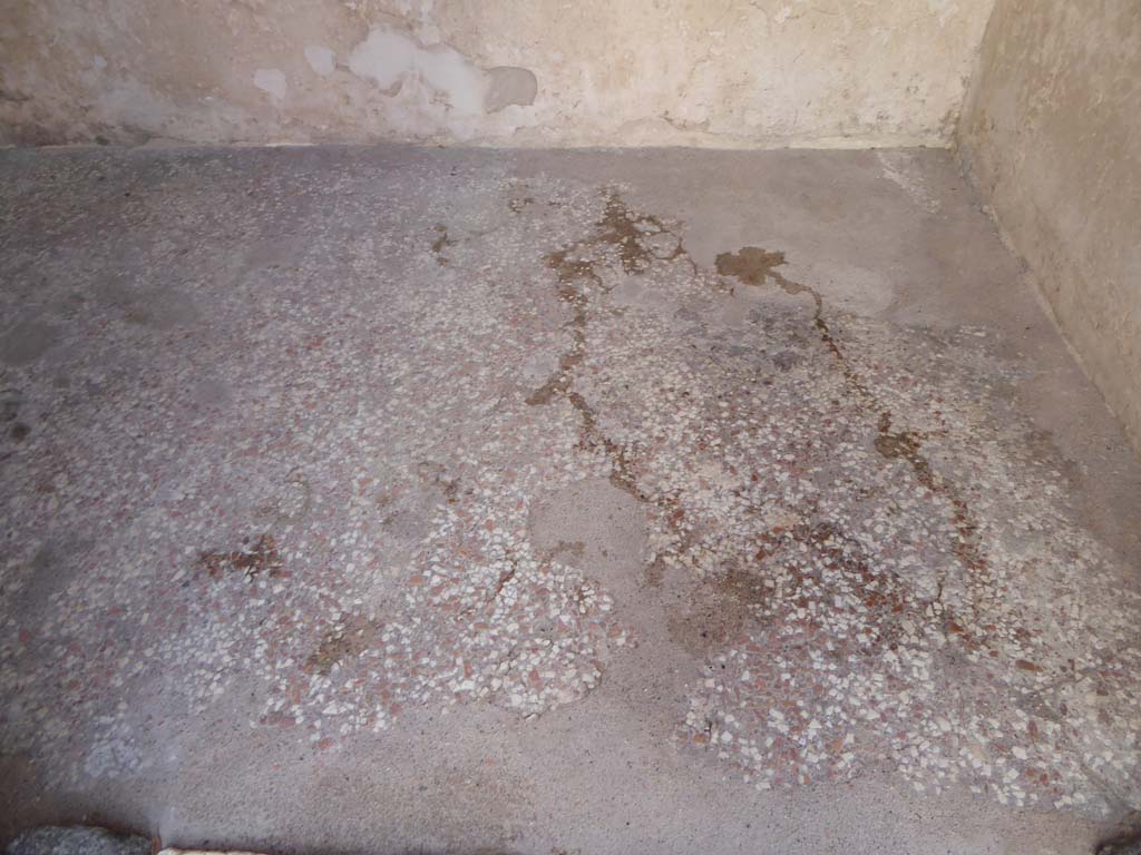 VIII.2.16 Pompeii. January 2017. Threshold of doorway into cubiculum in south-east corner of atrium.
Foto Annette Haug, ERC Grant 681269 DÉCOR
