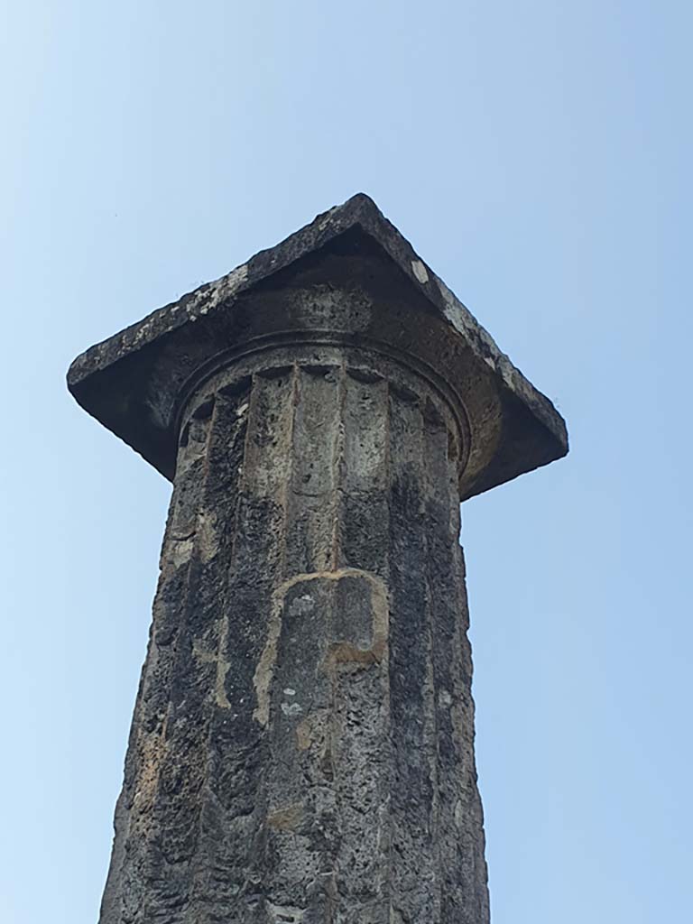 VIII.7.16 Pompeii. July 2021. Doric column.
Foto Annette Haug, ERC Grant 681269 DÉCOR.
