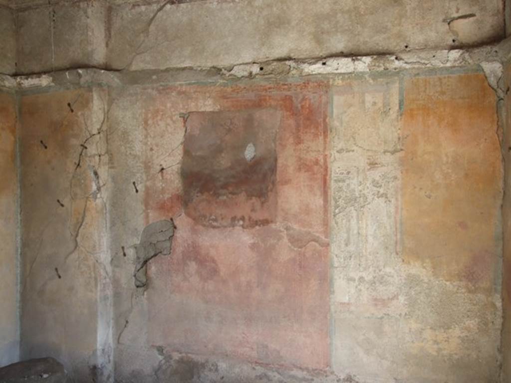 IX.2.5 Pompeii.   March 2009. Triclinium.  South wall.