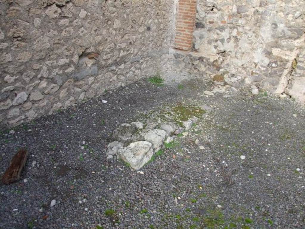 IX.3.6 Pompeii.  December 2007.  North wall.  Stairs to upper floor.
