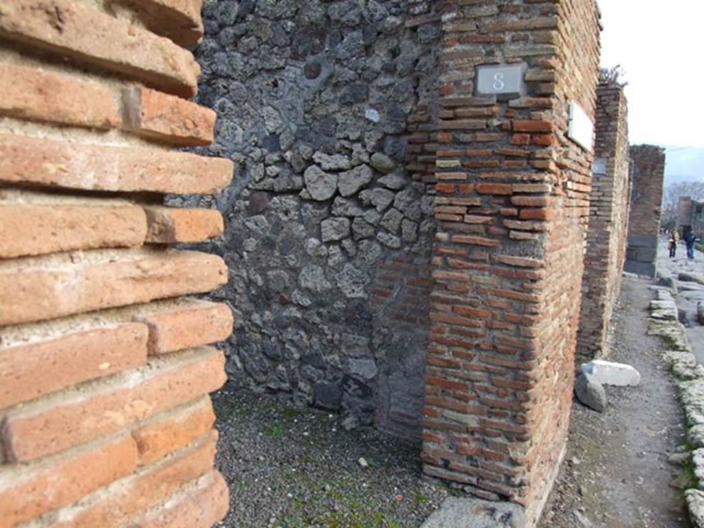 IX.3.8 Pompeii. December 2007. Entrance on Via Stabiana, looking south.

 
