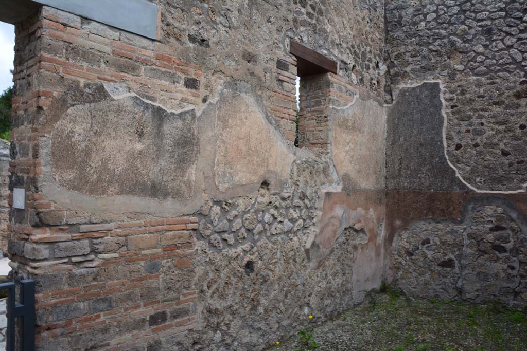 IX.5.4 Pompeii. March 2017. Room a, north wall and north-east corner.
Foto Christian Beck, ERC Grant 681269 DÉCOR.
