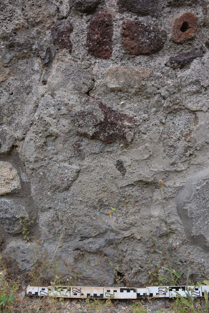IX.5.8 Pompeii. May 2017. Detail from lower east wall at north end.
Foto Christian Beck, ERC Grant 681269 DÉCOR.

