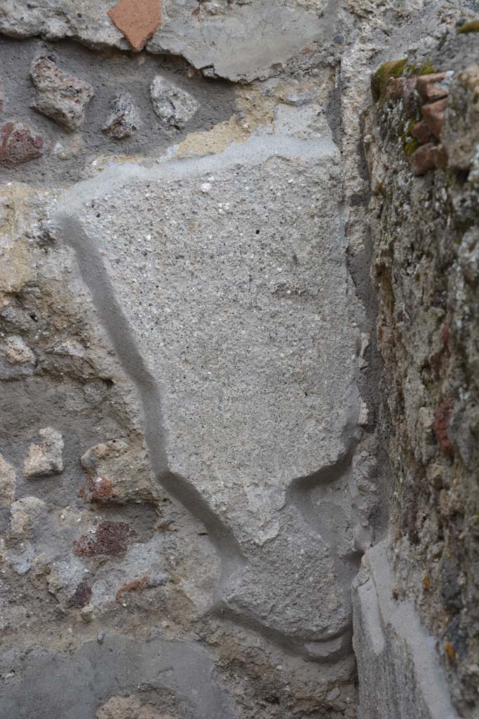 IX.5.8 Pompeii. May 2017. Detail from south wall in south-west corner.
Foto Christian Beck, ERC Grant 681269 DÉCOR.

