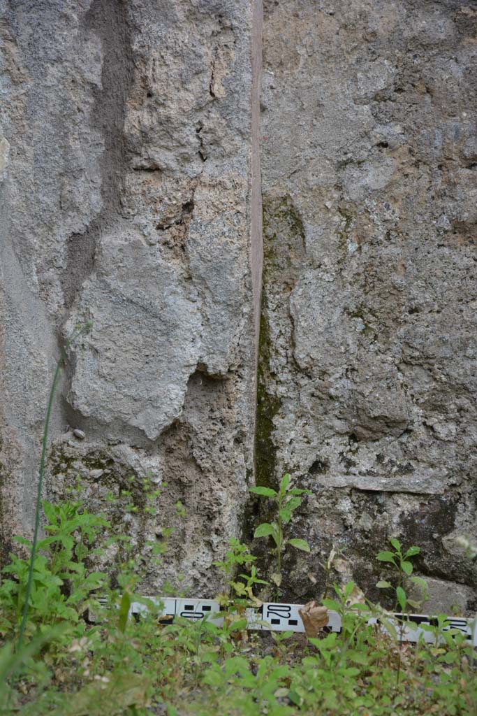 IX.5.8 Pompeii. May 2017. Detail of south wall in south-east corner.
Foto Christian Beck, ERC Grant 681269 DÉCOR.
