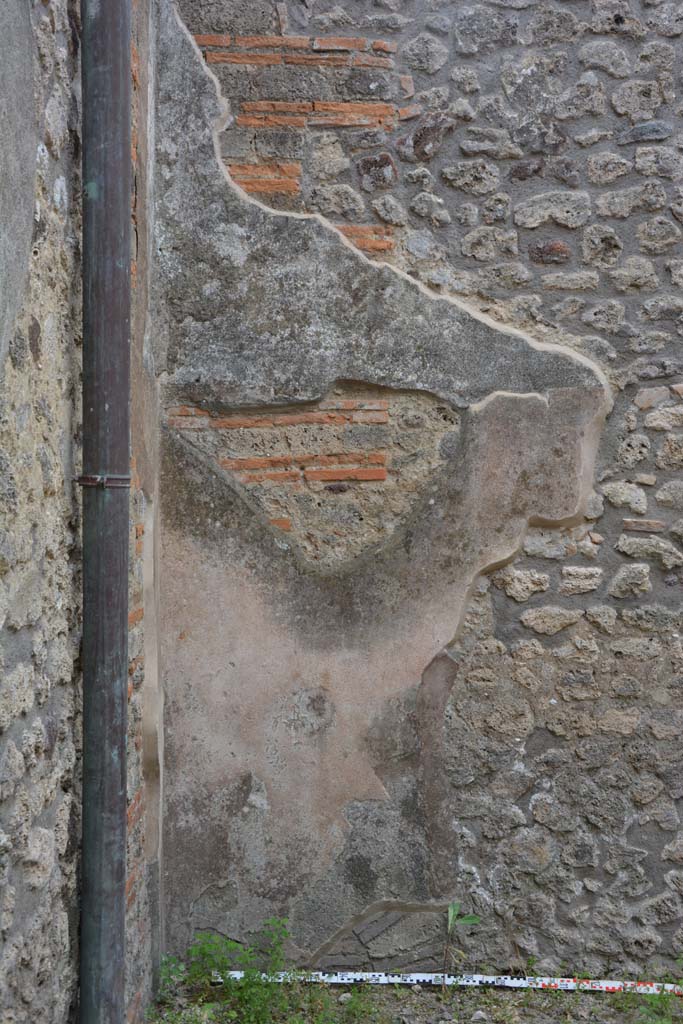 IX.5.12 Pompeii. May 2017. Detail from west wall at south end.
Foto Christian Beck, ERC Grant 681269 DÉCOR.

