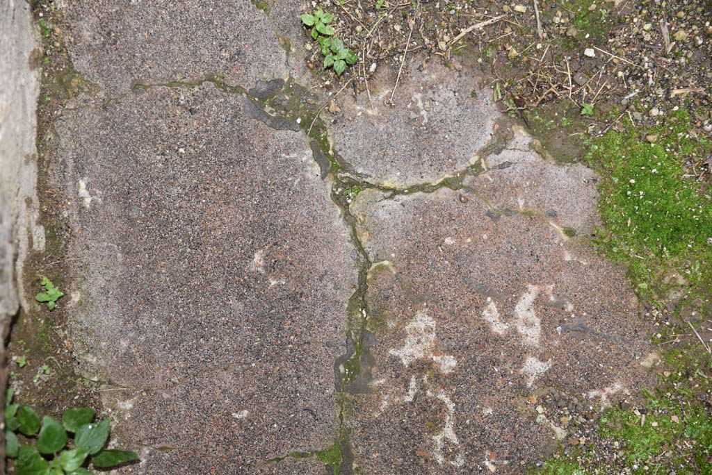 IX.5.18 Pompeii. March 2018.  Room “t”, flooring near north wall.
Foto Annette Haug, ERC Grant 681269 DÉCOR.

