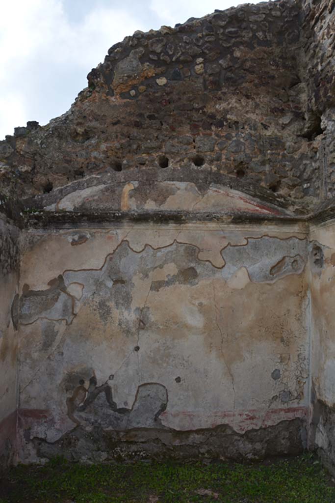 IX.5.18 Pompeii. March 2018.  Room “p”, west wall.
Foto Annette Haug, ERC Grant 681269 DÉCOR.
