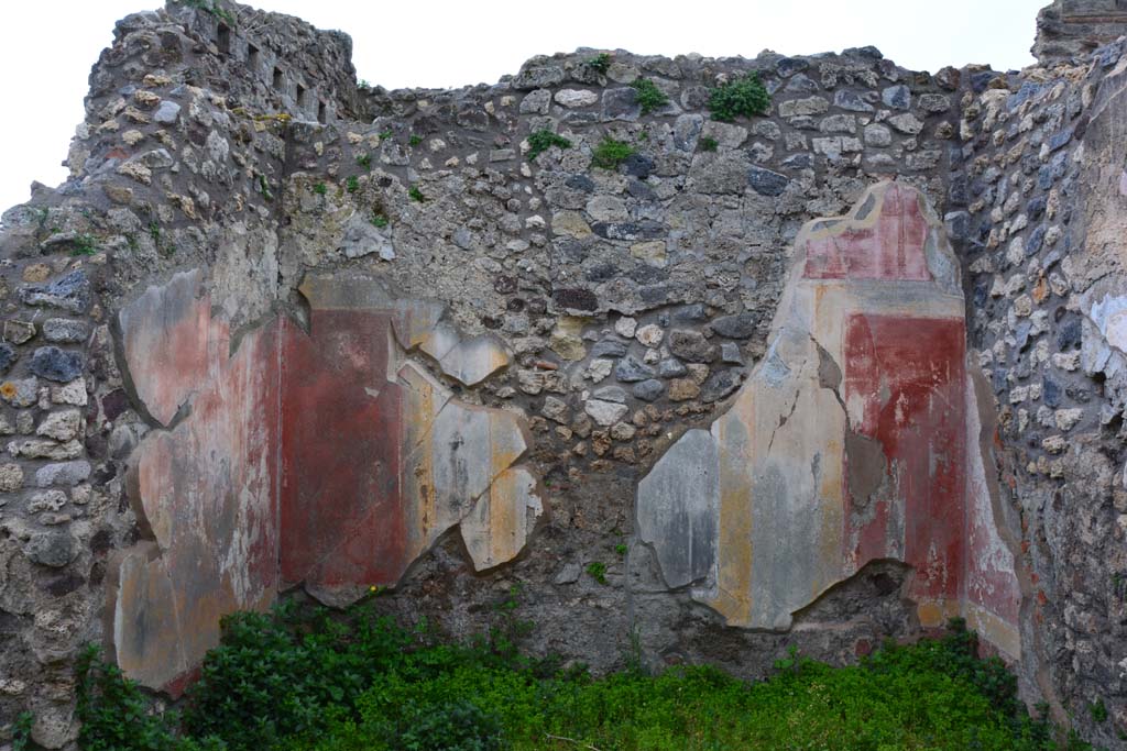 IX.5.18 Pompeii. March 2017. Room o, looking towards west wall, with south-west corner, on left.
Foto Christian Beck, ERC Grant 681269 DÉCOR.

