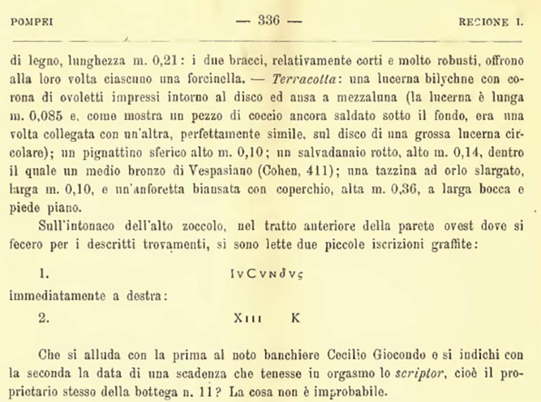 Notizie degli Scavi di Antichità, 1912, p. 336.