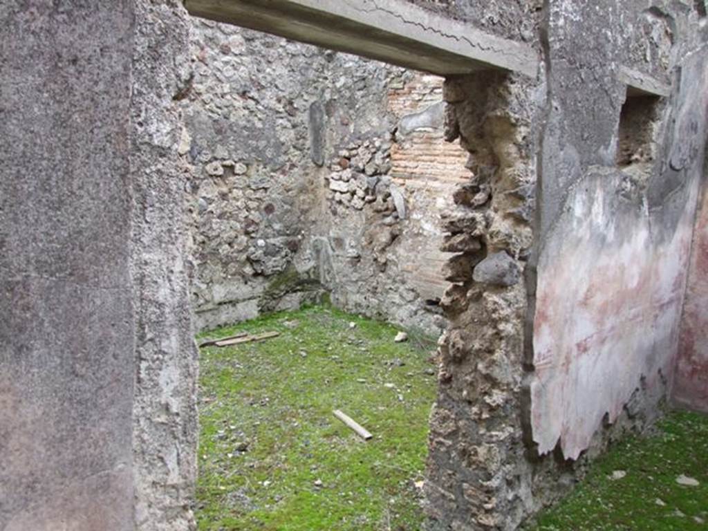 IX.8.6 Pompeii. March 2009.  Doorway to Room 21.