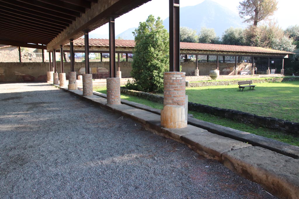 Villa San Marco, October 2022. Portico 2, looking south-west from east side. Photo courtesy of Klaus Heese.